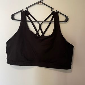 Old navy strappy back medium support sports bra